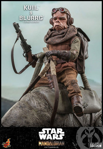 Star Wars The Mandalorian Action Figure 2-Pack 1/6 Kuiil & Blurrg 37cm - Action Figures - Hot Toys - Hobby Figures UK