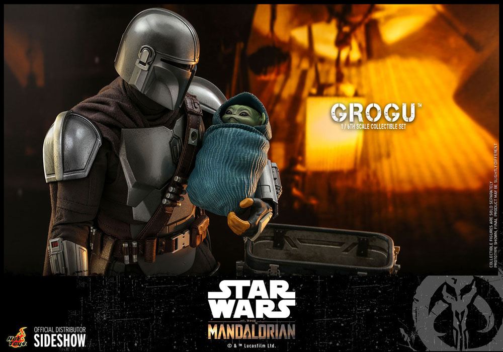 Star Wars The Mandalorian Action Figures 1/6 Grogu - Action Figures - Hot Toys - Hobby Figures UK