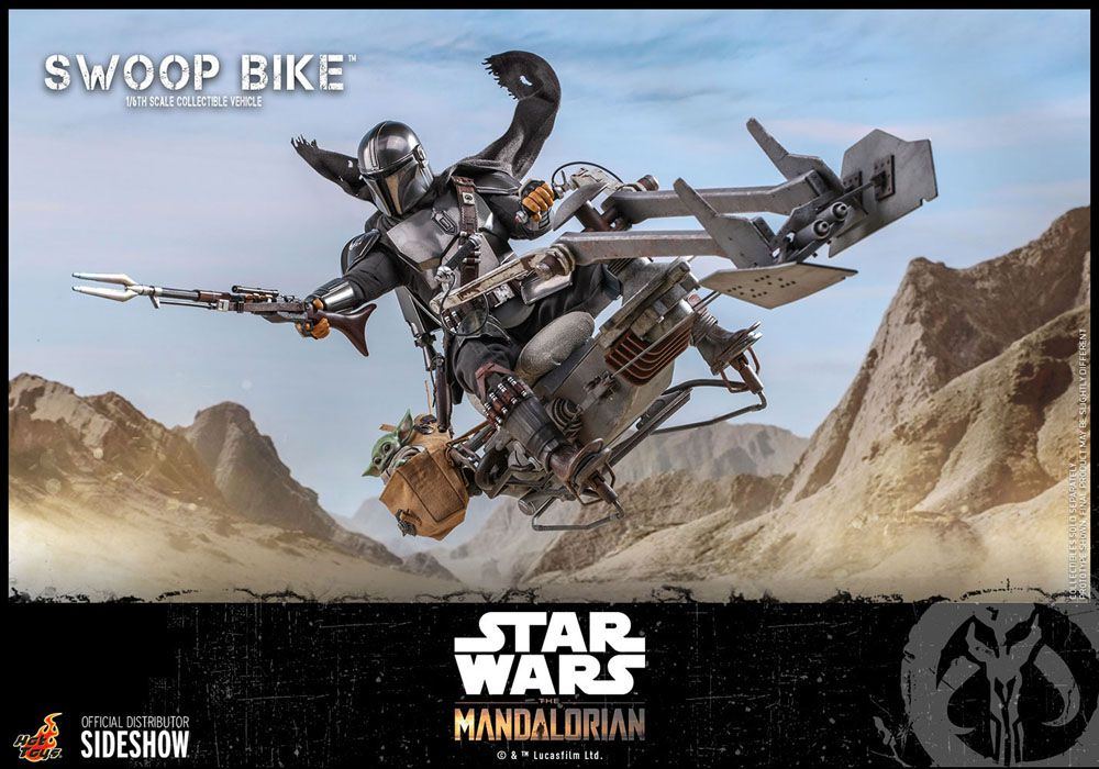 Star Wars The Mandalorian Action Vehicle 1/6 Swoop Bike 59cm - Action Figures - Hot Toys - Hobby Figures UK