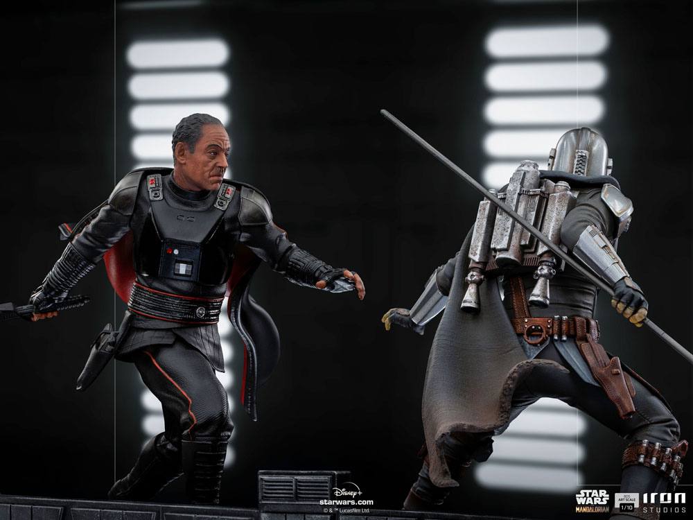 Star Wars The Mandalorian BDS Art Scale Statue 1/10 Moff Gideon 20cm - Scale Statue - Iron Studios - Hobby Figures UK