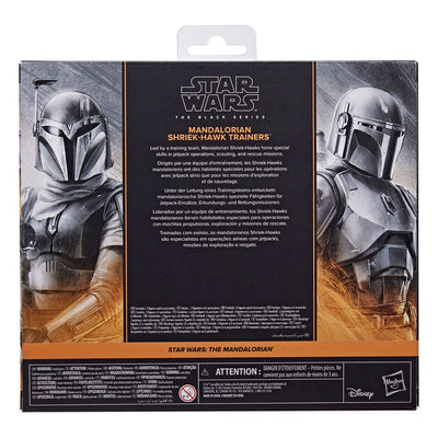 Star Wars: The Mandalorian Black Series Action Figure 2-Pack Mandalorian Shriek-Hawk Trainers 15cm - Action Figures - Hasbro - Hobby Figures UK