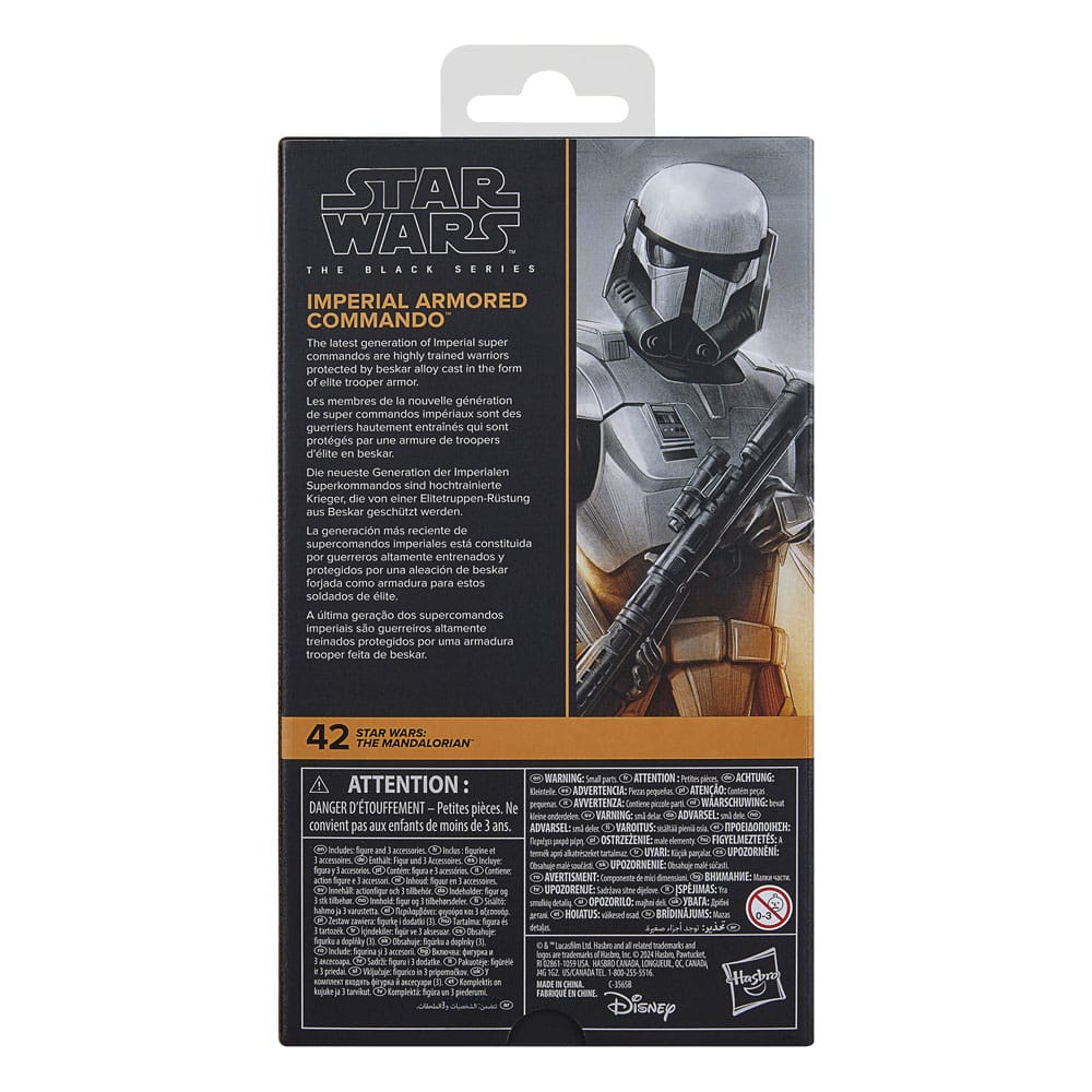 Star Wars: The Mandalorian Black Series Action Figure Imperial Armored Commando 15cm - Action Figures - Hasbro - Hobby Figures UK