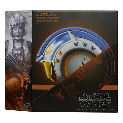 Star Wars: The Mandalorian Black Series Electronic Helmet Carson Teva - Scale Statue - Hasbro - Hobby Figures UK