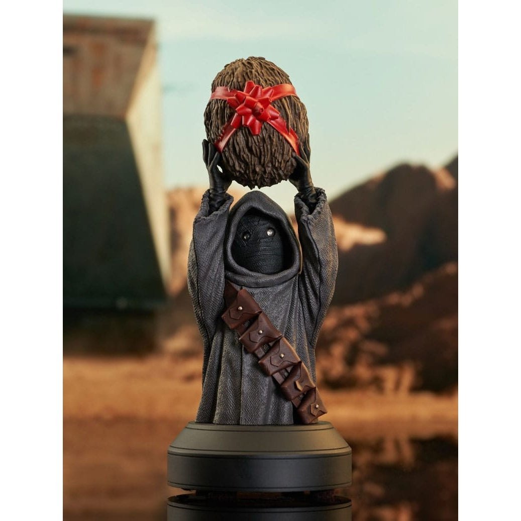 Star Wars: The Mandalorian Bust 1/6 Offworld Jawa 2022 Holiday Edition 15cm - Scale Statue - Gentle Giant - Hobby Figures UK