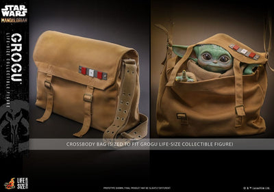 Star Wars: The Mandalorian Life-Size Masterpiece Action Figure Grogu 37cm - Action Figures - Hot Toys - Hobby Figures UK