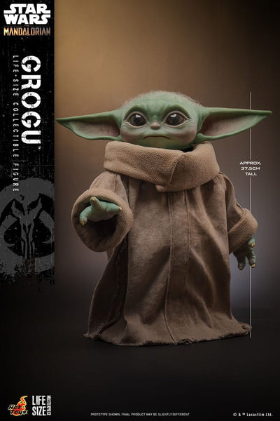 Star Wars: The Mandalorian Life-Size Masterpiece Action Figure Grogu 37cm - Action Figures - Hot Toys - Hobby Figures UK