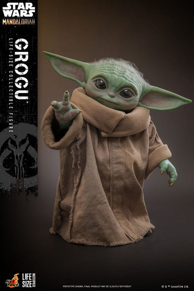 Star Wars: The Mandalorian Life-Size Masterpiece Action Figure Grogu 37cm - Action Figures - Hot Toys - Hobby Figures UK