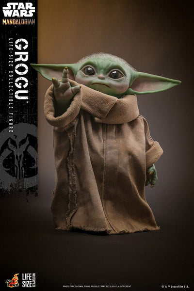 Star Wars: The Mandalorian Life-Size Masterpiece Action Figure Grogu 37cm - Action Figures - Hot Toys - Hobby Figures UK