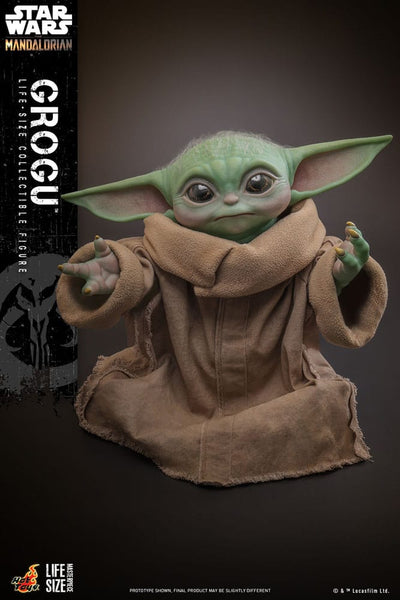 Star Wars: The Mandalorian Life-Size Masterpiece Action Figure Grogu 37cm - Action Figures - Hot Toys - Hobby Figures UK