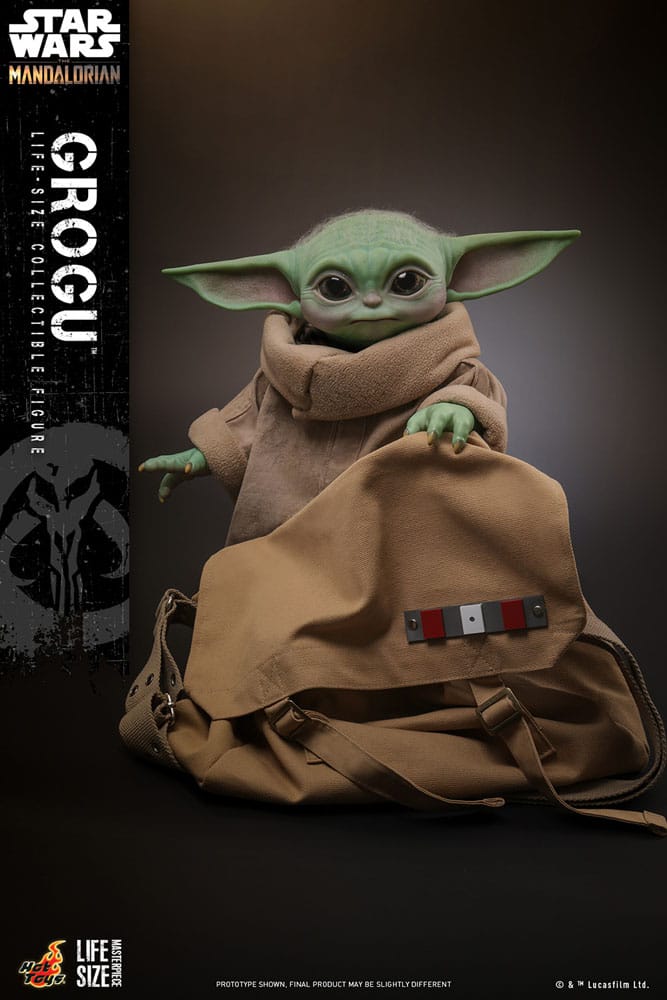Star Wars: The Mandalorian Life-Size Masterpiece Action Figure Grogu 37cm - Action Figures - Hot Toys - Hobby Figures UK