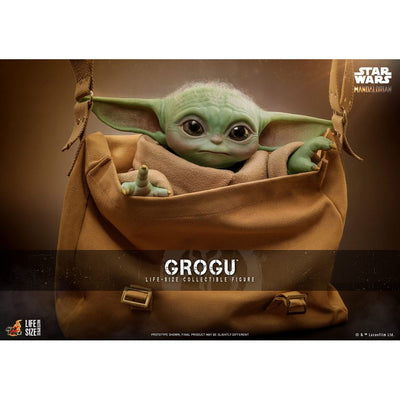 Star Wars: The Mandalorian Life-Size Masterpiece Action Figure Grogu 37cm - Action Figures - Hot Toys - Hobby Figures UK