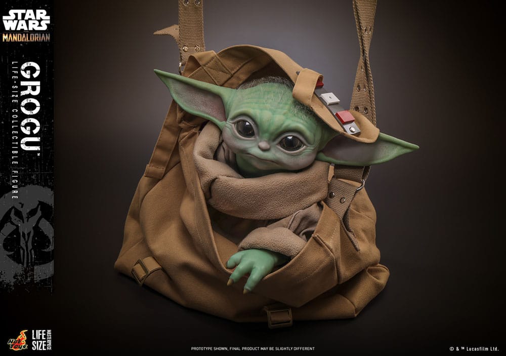 Star Wars: The Mandalorian Life-Size Masterpiece Action Figure Grogu 37cm - Action Figures - Hot Toys - Hobby Figures UK