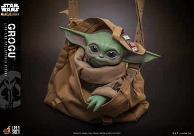 Star Wars: The Mandalorian Life-Size Masterpiece Action Figure Grogu 37cm - Action Figures - Hot Toys - Hobby Figures UK