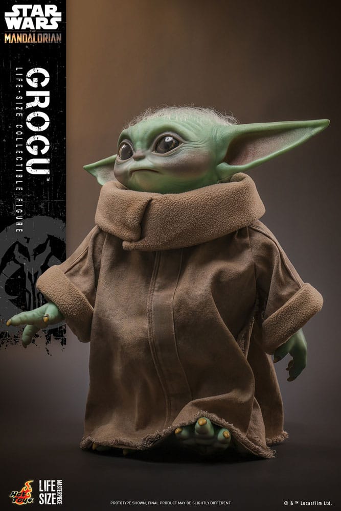 Star Wars: The Mandalorian Life-Size Masterpiece Action Figure Grogu 37cm - Action Figures - Hot Toys - Hobby Figures UK