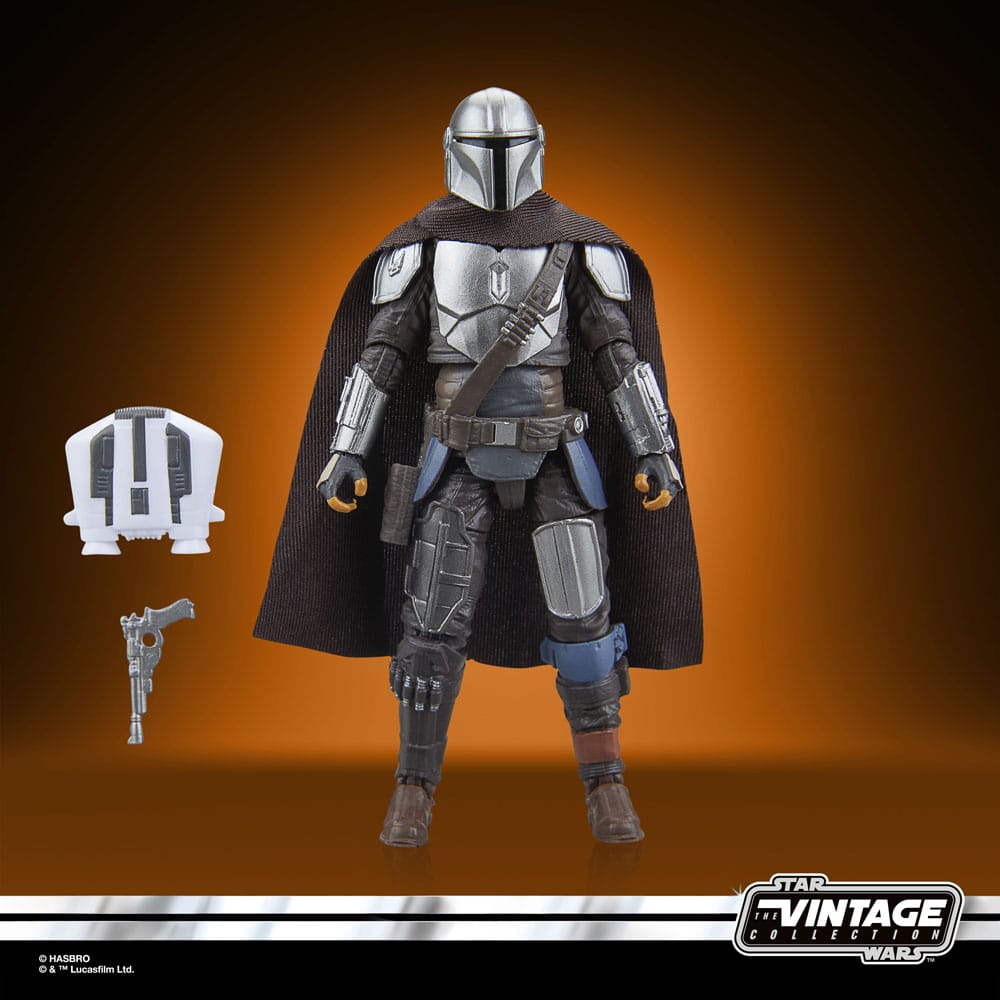 Star Wars: The Mandalorian Vintage Collection Action Figure The Mandalorian (Imperial Base) 10cm - Action Figures - Hasbro - Hobby Figures UK