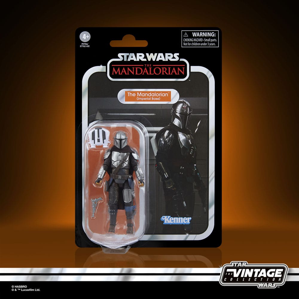 Star Wars: The Mandalorian Vintage Collection Action Figure The Mandalorian (Imperial Base) 10cm - Action Figures - Hasbro - Hobby Figures UK