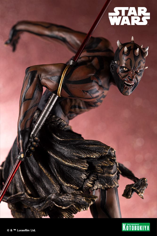 Star Wars: The Phantom Menace ARTFX PVC Statue 1/7 Darth Maul Nightbrother 30cm - Scale Statue - Kotobukiya - Hobby Figures UK