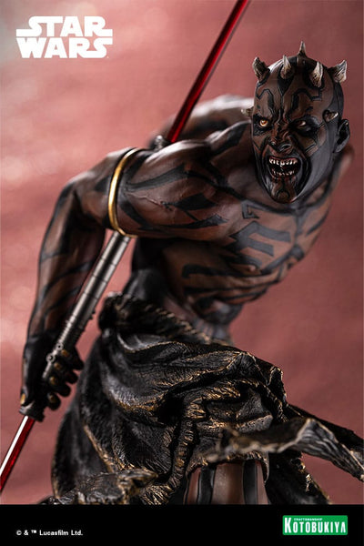 Star Wars: The Phantom Menace ARTFX PVC Statue 1/7 Darth Maul Nightbrother 30cm - Scale Statue - Kotobukiya - Hobby Figures UK