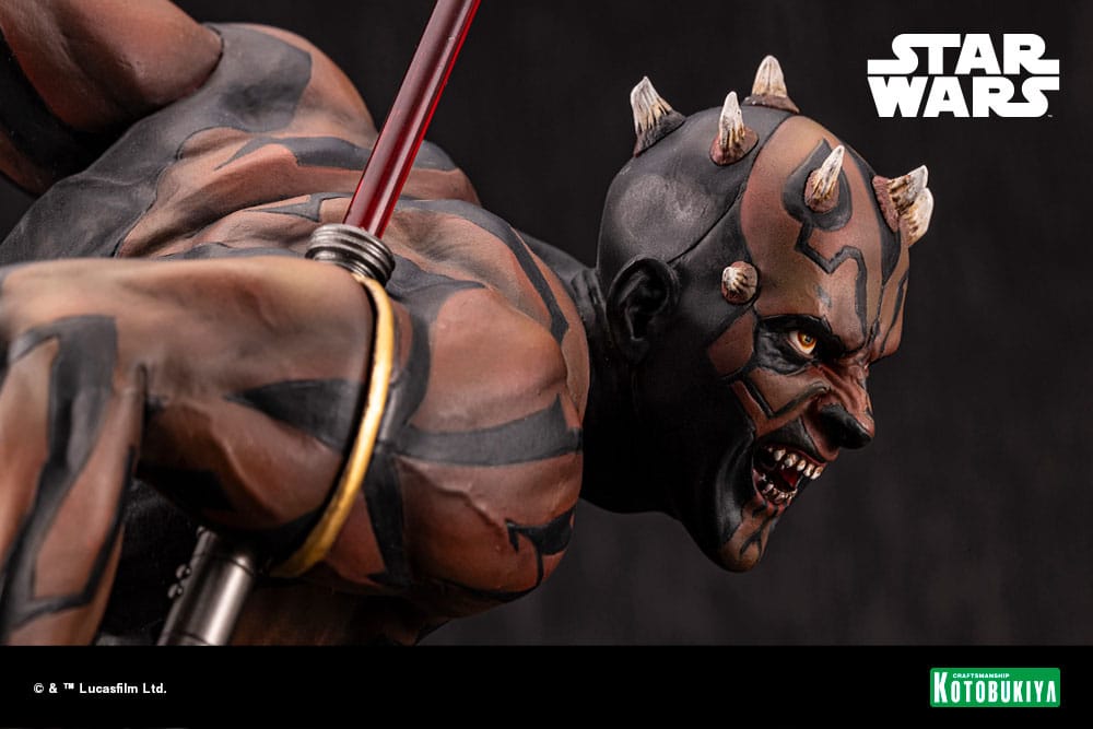 Star Wars: The Phantom Menace ARTFX PVC Statue 1/7 Darth Maul Nightbrother 30cm - Scale Statue - Kotobukiya - Hobby Figures UK
