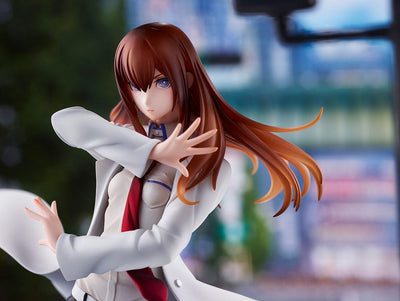 Steins Gate PVC Statue 1/7 Kurisu Makise (Lab Coat Style) 22cm - Scale Statue - Wave - Hobby Figures UK