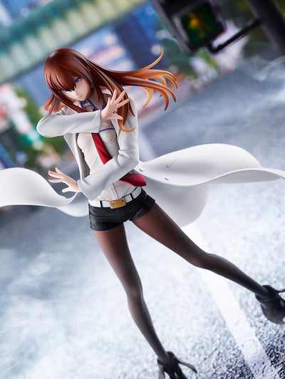 Steins Gate PVC Statue 1/7 Kurisu Makise (Lab Coat Style) 22cm - Scale Statue - Wave - Hobby Figures UK