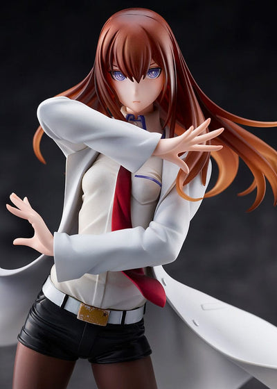 Steins Gate PVC Statue 1/7 Kurisu Makise (Lab Coat Style) 22cm - Scale Statue - Wave - Hobby Figures UK