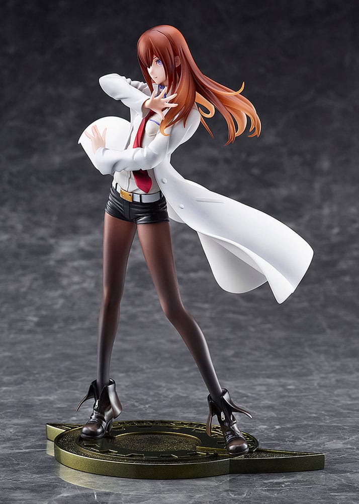 Steins Gate PVC Statue 1/7 Kurisu Makise (Lab Coat Style) 22cm - Scale Statue - Wave - Hobby Figures UK