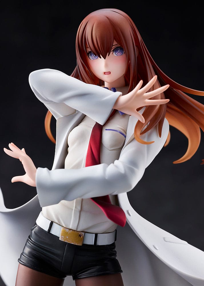 Steins Gate PVC Statue 1/7 Kurisu Makise (Lab Coat Style) 22cm - Scale Statue - Wave - Hobby Figures UK