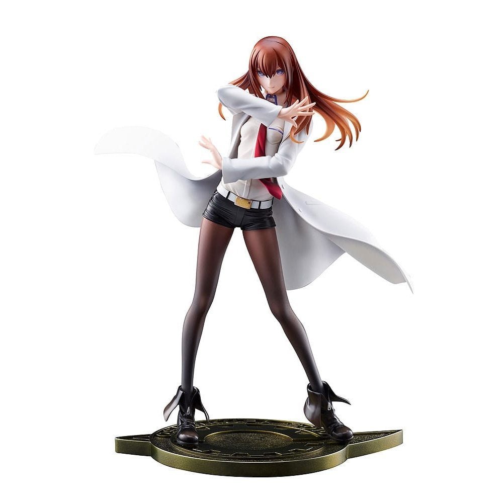 Steins Gate PVC Statue 1/7 Kurisu Makise (Lab Coat Style) 22cm - Scale Statue - Wave - Hobby Figures UK