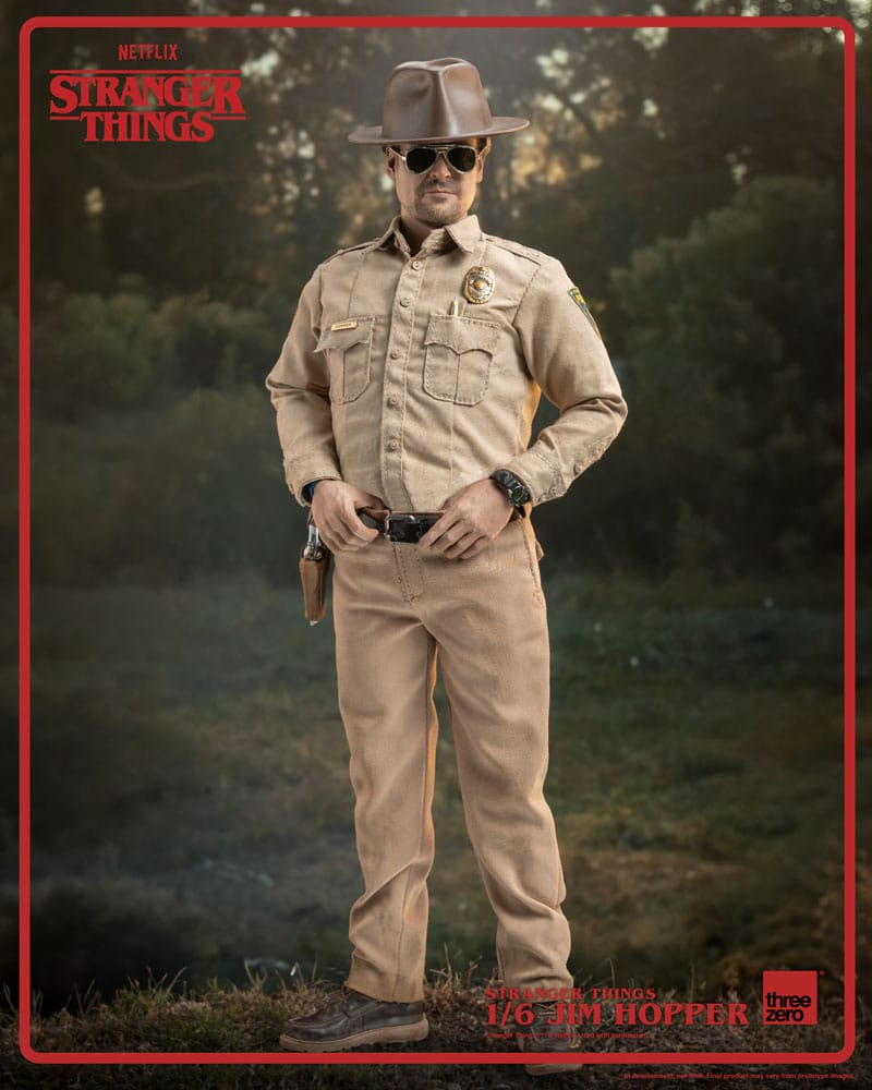 Stranger Things Action Figure 1/6 Jim Hopper (Season 1) 32cm - Action Figures - ThreeZero - Hobby Figures UK