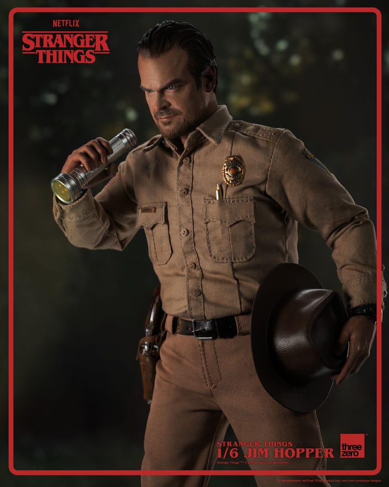 Stranger Things Action Figure 1/6 Jim Hopper (Season 1) 32cm - Action Figures - ThreeZero - Hobby Figures UK