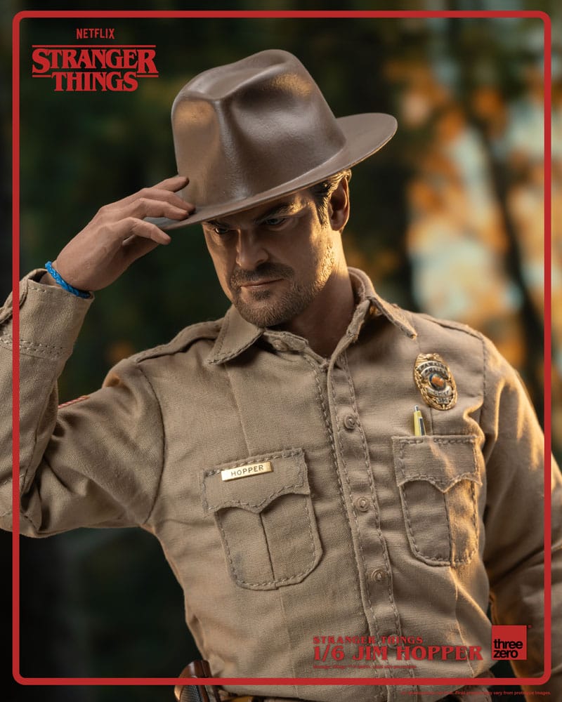 Stranger Things Action Figure 1/6 Jim Hopper (Season 1) 32cm - Action Figures - ThreeZero - Hobby Figures UK