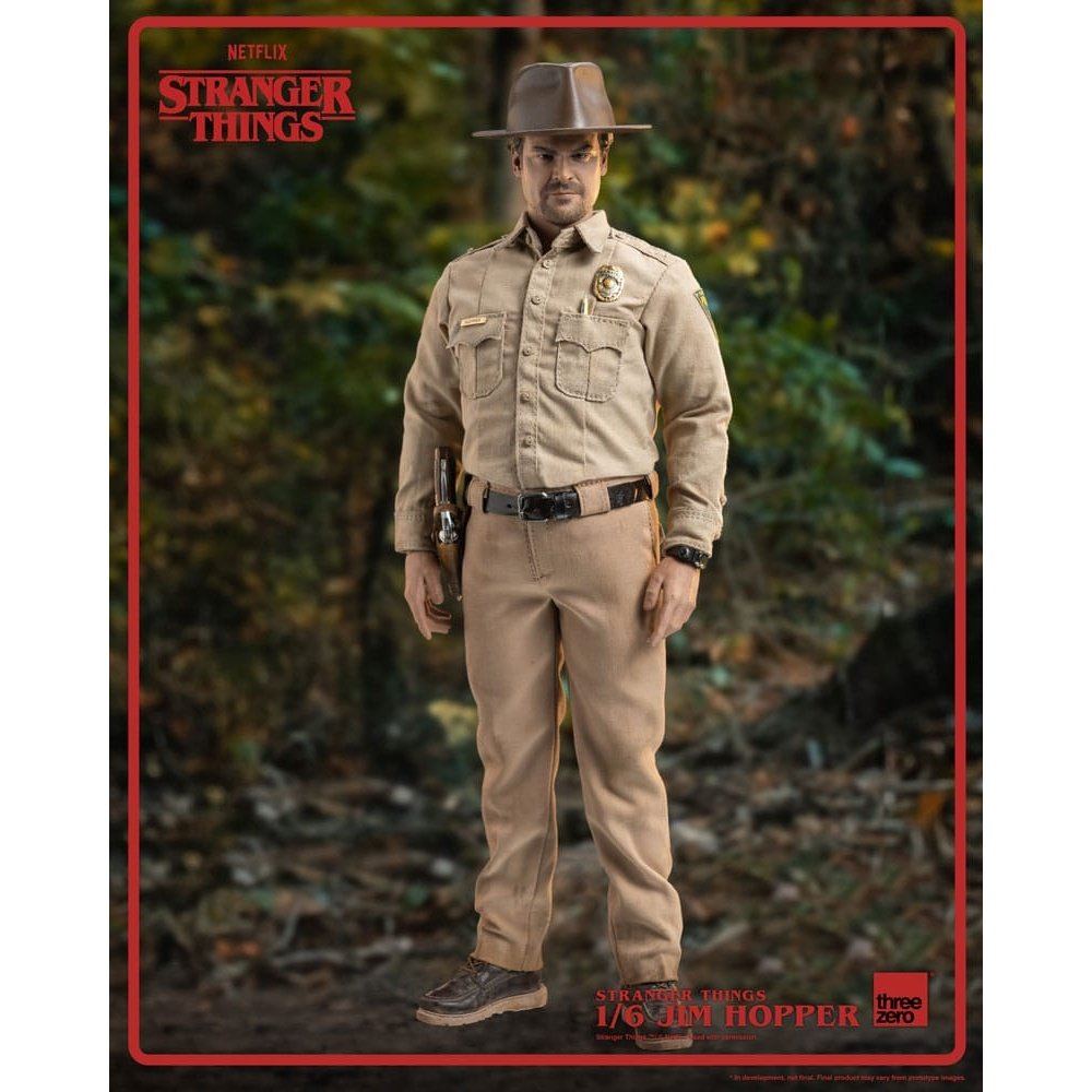 Stranger Things Action Figure 1/6 Jim Hopper (Season 1) 32cm - Action Figures - ThreeZero - Hobby Figures UK