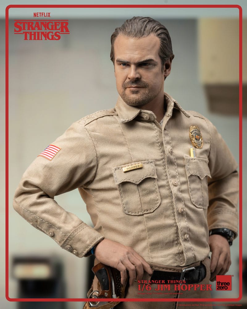 Stranger Things Action Figure 1/6 Jim Hopper (Season 1) 32cm - Action Figures - ThreeZero - Hobby Figures UK