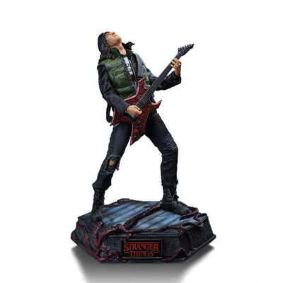 Stranger Things Deluxe Art Scale Statue 1/10 Eddie Munson 20cm - Scale Statue - Iron Studios - Hobby Figures UK