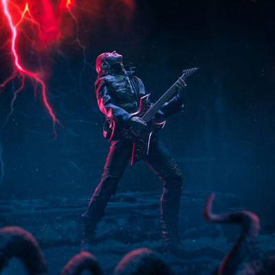 Stranger Things Deluxe Art Scale Statue 1/10 Eddie Munson 20cm - Scale Statue - Iron Studios - Hobby Figures UK