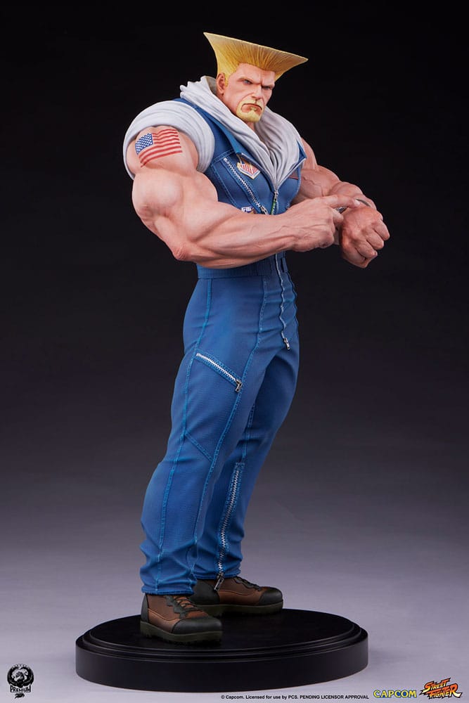 Street Fighter 6 PVC Statue 1/4 Guile 50cm - Scale Statue - Premium Collectibles Studio - Hobby Figures UK