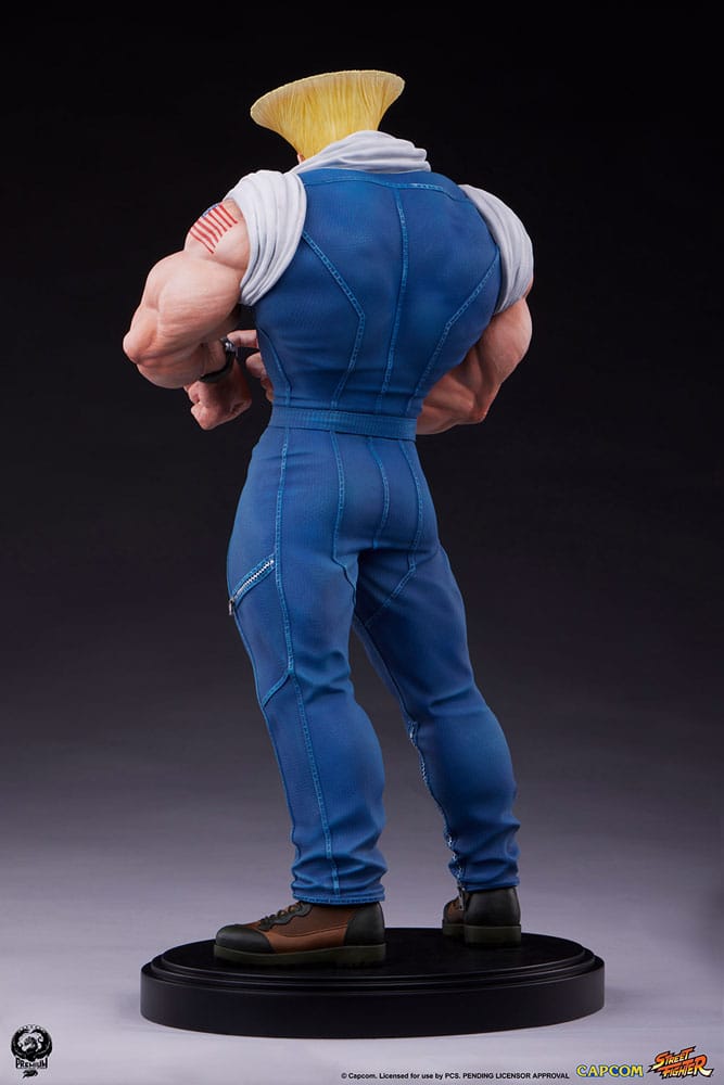 Street Fighter 6 PVC Statue 1/4 Guile 50cm - Scale Statue - Premium Collectibles Studio - Hobby Figures UK