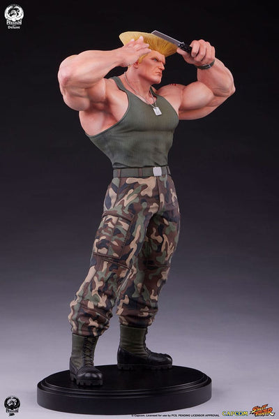 Street Fighter 6 PVC Statue 1/4 Guile Deluxe Edition 50cm - Scale Statue - Premium Collectibles Studio - Hobby Figures UK