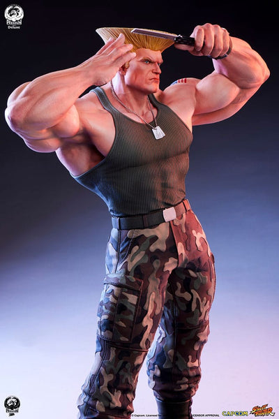 Street Fighter 6 PVC Statue 1/4 Guile Deluxe Edition 50cm - Scale Statue - Premium Collectibles Studio - Hobby Figures UK