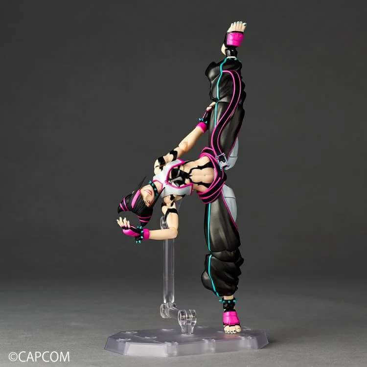Street Fighter 6 Revoltech Amazing Yamaguchi Action Figure Juri