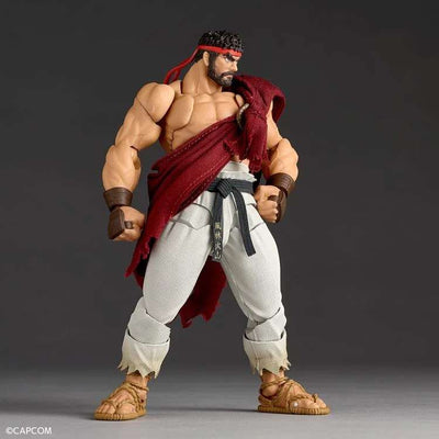 Street Fighter 6 Revoltech Amazing Yamaguchi Action Figure Ryu 16cm - Action Figures - Kaiyodo - Hobby Figures UK