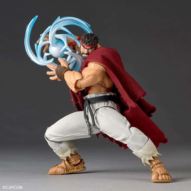 Street Fighter 6 Revoltech Amazing Yamaguchi Action Figure Ryu 16cm - Action Figures - Kaiyodo - Hobby Figures UK