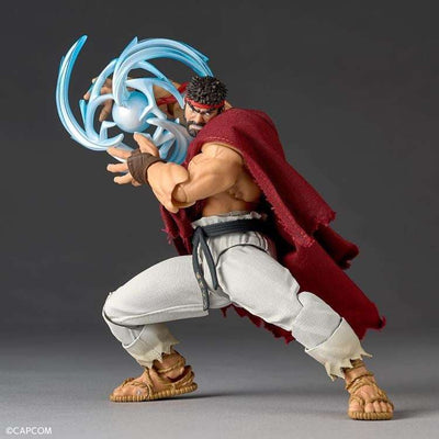 Street Fighter 6 Revoltech Amazing Yamaguchi Action Figure Ryu 16cm - Action Figures - Kaiyodo - Hobby Figures UK