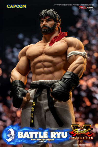 Street Fighter Action Figure 1/6 Battle Ryu 30cm - Action Figures - Iconiq Studios - Hobby Figures UK