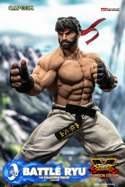 Street Fighter Action Figure 1/6 Battle Ryu 30cm - Action Figures - Iconiq Studios - Hobby Figures UK