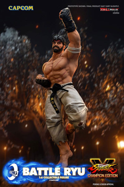 Street Fighter Action Figure 1/6 Battle Ryu 30cm - Action Figures - Iconiq Studios - Hobby Figures UK