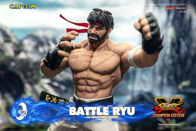 Street Fighter Action Figure 1/6 Battle Ryu 30cm - Action Figures - Iconiq Studios - Hobby Figures UK