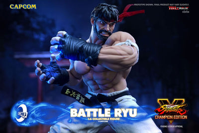 Street Fighter Action Figure 1/6 Battle Ryu 30cm - Action Figures - Iconiq Studios - Hobby Figures UK