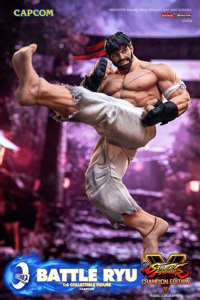 Street Fighter Action Figure 1/6 Battle Ryu 30cm - Action Figures - Iconiq Studios - Hobby Figures UK